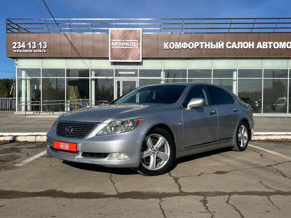 2007 Lexus LS 460 IV, серебристый