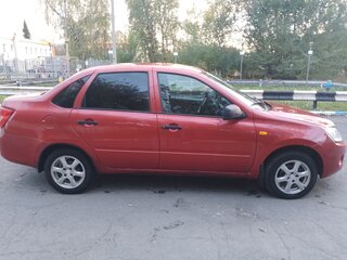 2012 Lada (ВАЗ) Granta I, красный, 299000 рублей, вид 4