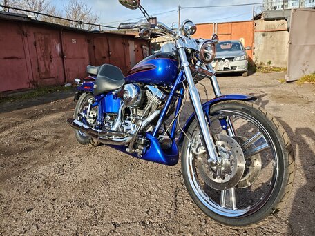 2004 Harley-Davidson CVO Limited, синий, 1199000 рублей, вид 1