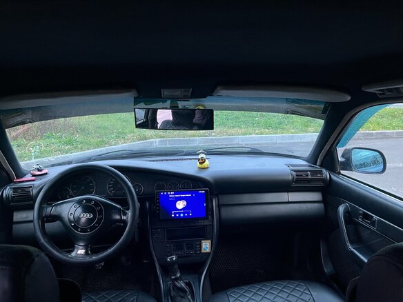 1996 Audi A6 I (C4), синий, 370000 рублей - вид 9