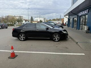 2012 Toyota Camry VII (XV50), чёрный, 1500000 рублей, вид 3