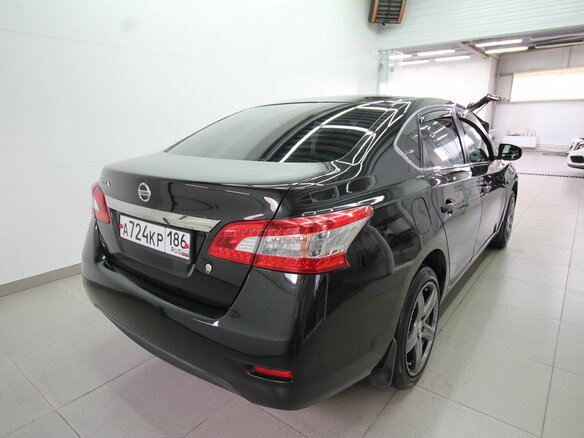 2016 Nissan Sentra VII (B17), чёрный, 1050000 рублей - вид 6