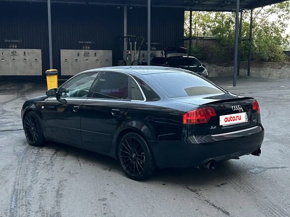 2005 Audi A4 III (B7), чёрный, 950000 рублей - вид 5