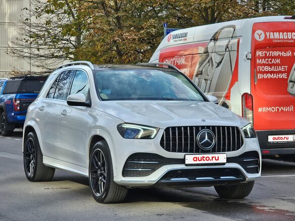 2021 Mercedes-Benz GLE 300 d II (V167), белый, 6555000 рублей - вид 2