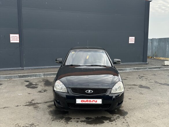 2011 Lada (ВАЗ) Priora I, чёрный, 350000 рублей - вид 3