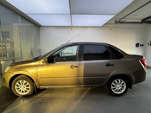 2018 Lada (ВАЗ) Granta I, коричневый, 419000 рублей - вид 7