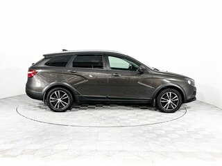 2019 Lada (ВАЗ) Vesta SW Cross I, коричневый, 1166000 рублей, вид 4