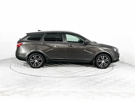 2019 Lada (ВАЗ) Vesta SW Cross I, коричневый, 1166000 рублей, вид 4