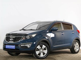 2012 Kia Sportage III, синий, 1659000 рублей, вид 3