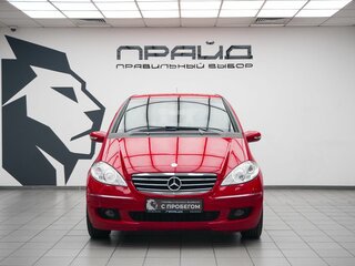 2005 Mercedes-Benz A-Класс 150 II (W169), красный, 560000 рублей, вид 2
