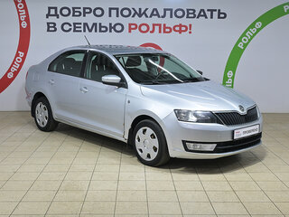 2014 Skoda Rapid I, серебристый, 720000 рублей, вид 3