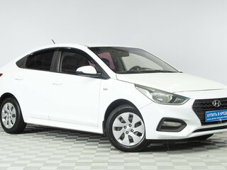 2018 Hyundai Solaris II, белый, 1399000 рублей, вид 1