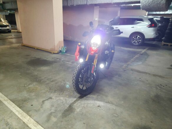 2015 Suzuki V-Strom 1000, пурпурный, 790000 рублей - вид 3