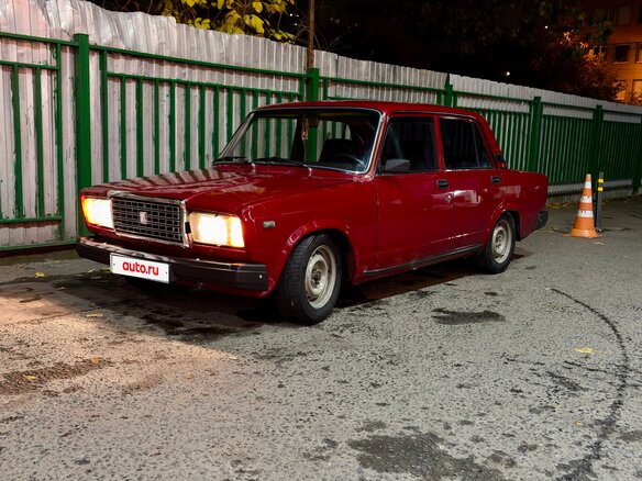 2006 Lada (ВАЗ) 2107, красный, 239900 рублей