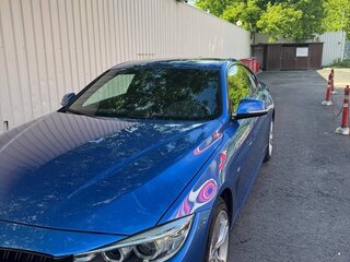 2016 BMW 4 серии 420d xDrive F32/F33/F36, синий, 3300000 рублей, вид 4