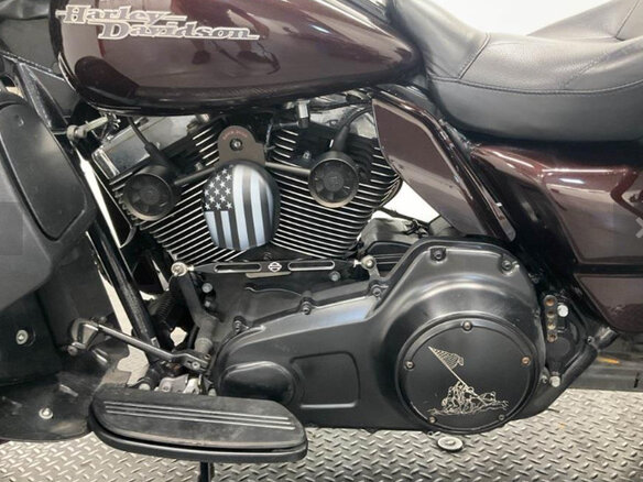 2011 Harley-Davidson Street Glide, пурпурный, 640000 рублей - вид 7