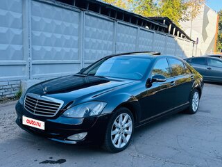 2008 Mercedes-Benz S-Класс 500 Long V (W221), чёрный, 890000 рублей, вид 1