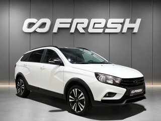 2021 Lada (ВАЗ) Vesta SW Cross I, белый, 1160000 рублей, вид 1