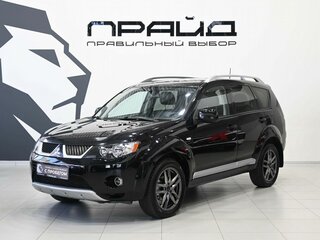 2007 Mitsubishi Outlander II, чёрный, 989900 рублей, вид 1