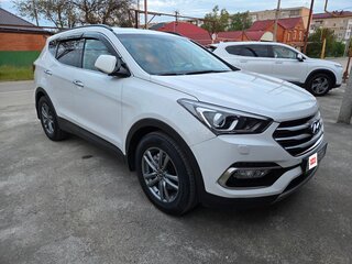 2015 Hyundai Santa Fe III Рестайлинг, белый, 2240000 рублей, вид 4