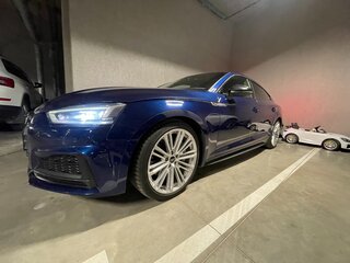 2018 Audi A5 II (F5), синий, 2599000 рублей, вид 3