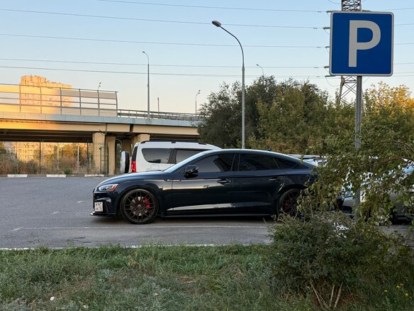2018 Audi A5 II (F5), синий - вид 11