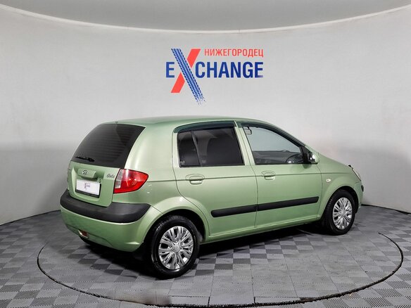 2010 Hyundai Getz I Рестайлинг, зелёный, 379000 рублей - вид 5