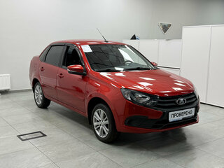 2022 Lada (ВАЗ) Granta I Рестайлинг, красный, 730000 рублей, вид 3