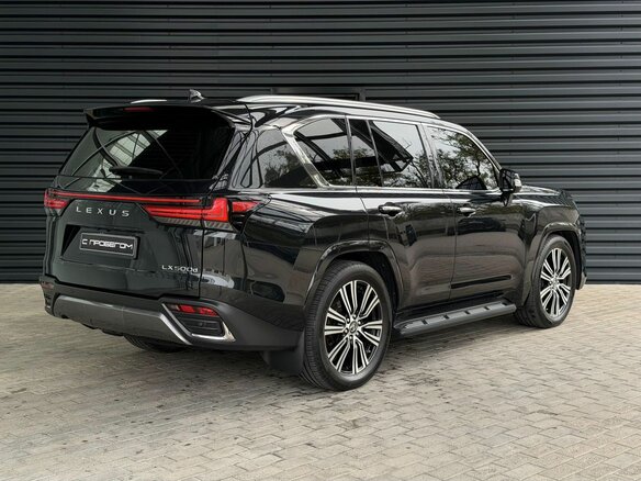 2022 Lexus LX 500d IV, чёрный, 15490000 рублей - вид 4