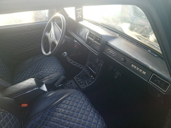 2005 Lada (ВАЗ) 2107, синий, 150000 рублей - вид 3
