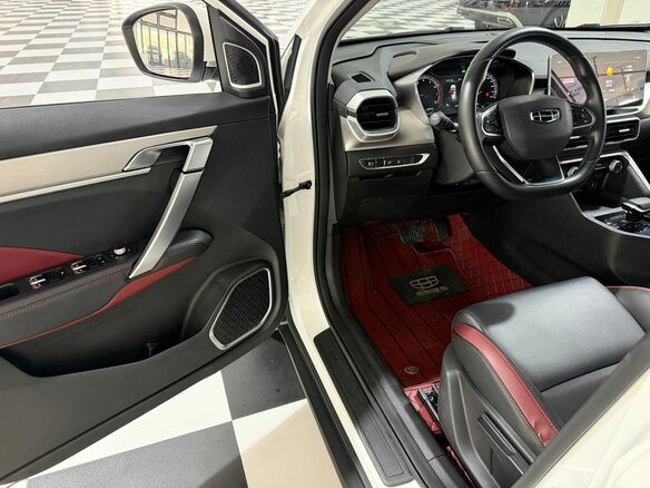 2022 Geely Coolray (Binyue) I, белый - вид 8