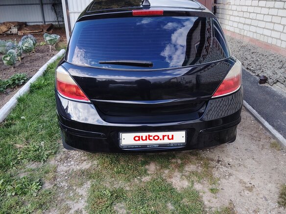 2005 Opel Astra H, чёрный, 400000 рублей - вид 5
