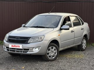 2013 Lada (ВАЗ) Granta I, серебристый, 249777 рублей, вид 1