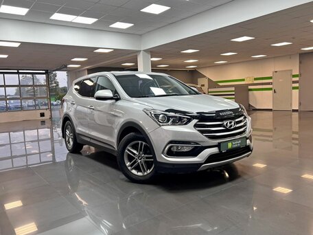 2016 Hyundai Santa Fe III Рестайлинг, серебристый, 1995000 рублей, вид 5