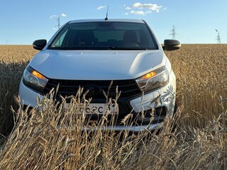 2016 Lada (ВАЗ) Vesta I, белый, 800000 рублей, вид 4