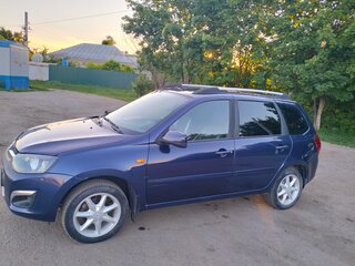 2015 Lada (ВАЗ) Kalina II, синий, 620000 рублей, вид 4