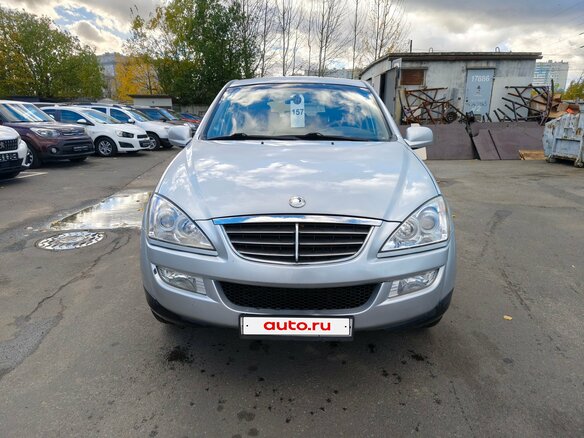 2011 SsangYong Kyron I Рестайлинг, серебристый - вид 1