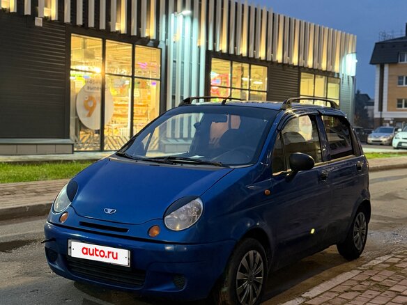 2010 Daewoo Matiz I Рестайлинг, синий, 215000 рублей