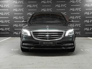 2018 Mercedes-Benz S-Класс 450 Long VI (W222, C217) Рестайлинг, чёрный, 4450000 рублей, вид 2