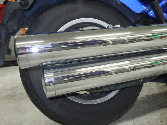 2011 Honda VT 1300CS Sabre, синий, 720000 рублей - вид 10