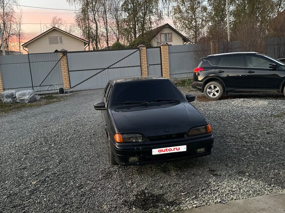 2011 Lada (ВАЗ) 2114, синий - вид 1