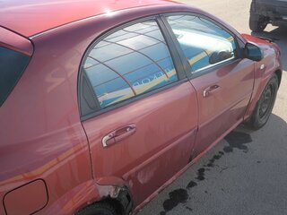 2007 Chevrolet Lacetti I, красный, 190000 рублей, вид 4