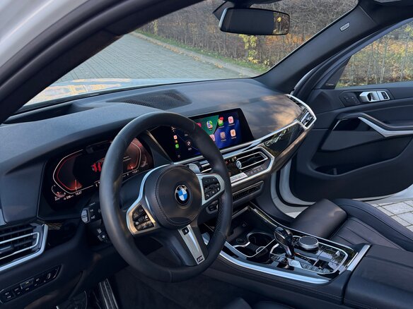 2019 BMW X5 30d IV (G05/G18), белый, 5680000 рублей - вид 6