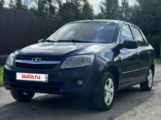 2014 Lada (ВАЗ) Granta I, синий, 310000 рублей, вид 5