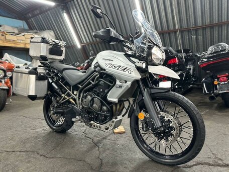 2019 Triumph Tiger 800, белый, 1050000 рублей, вид 1