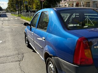 2007 Renault Logan I, синий, 265000 рублей, вид 4