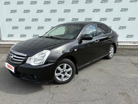 2015 Nissan Almera III (G15), чёрный, 680000 рублей