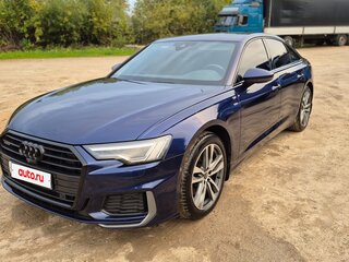2020 Audi A6 45 TFSI V (C8), синий, 4450000 рублей, вид 1