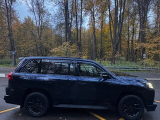 2019 Lexus LX 570 III Рестайлинг 2, синий, 9300000 рублей, вид 4