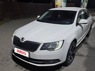 2015 Skoda Superb DSG II Рестайлинг, белый, 1250000 рублей, вид 1